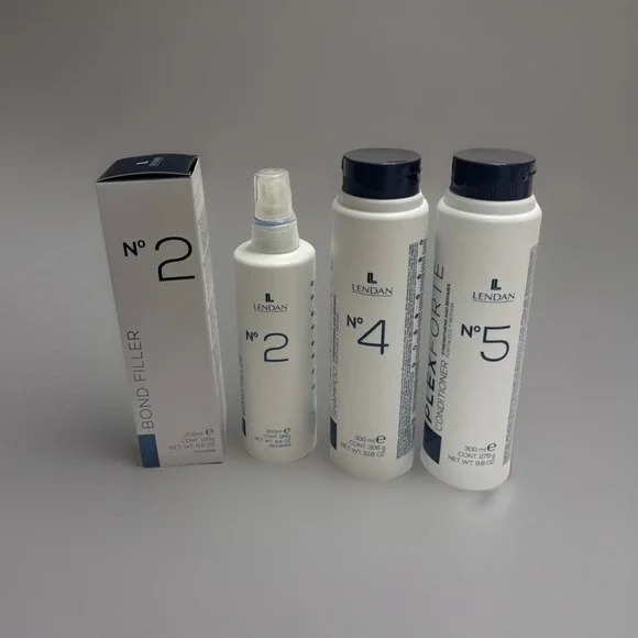 Lendan Plex Forte Start Kit - No. 2 + No. 4 300ml + No. 5 300ml / 10.8 Fl Oz - Picture 2 of 4